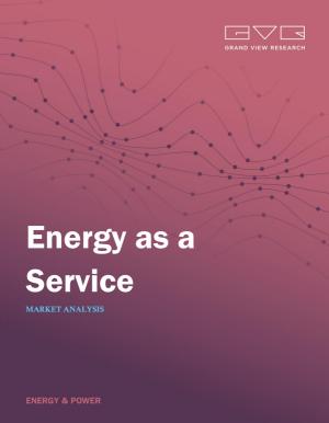 Energy As A Service